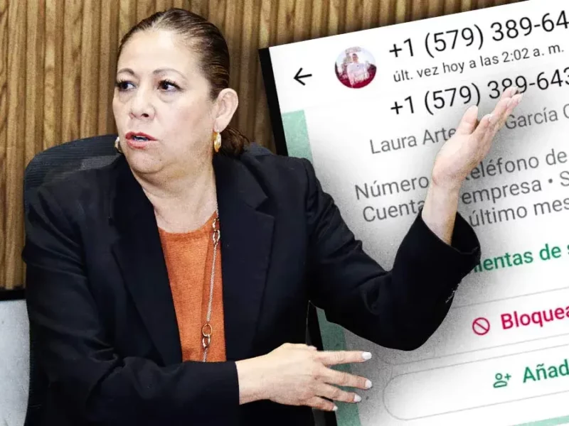 Denuncia la secretaria de Bienestar en Puebla, Laura Artemisa García, suplantación de identidad vía WhatsApp 
