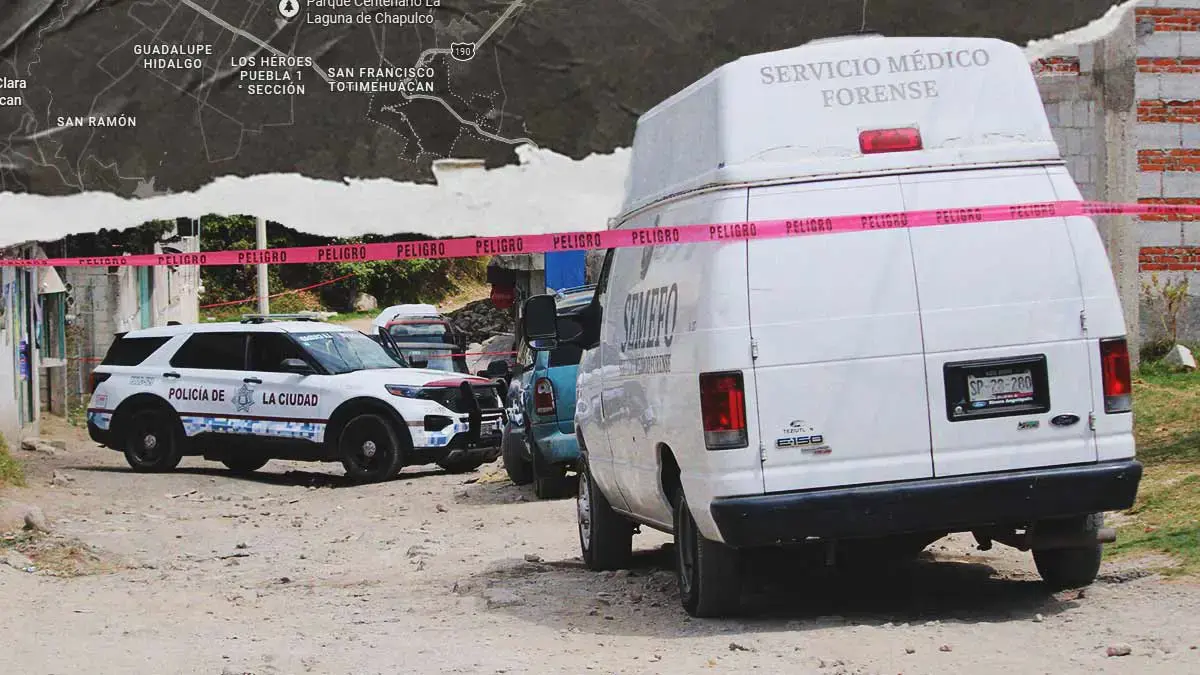 Encuentran el cuerpo baleado de un hombre en San Francisco Totimehuacan, Puebla