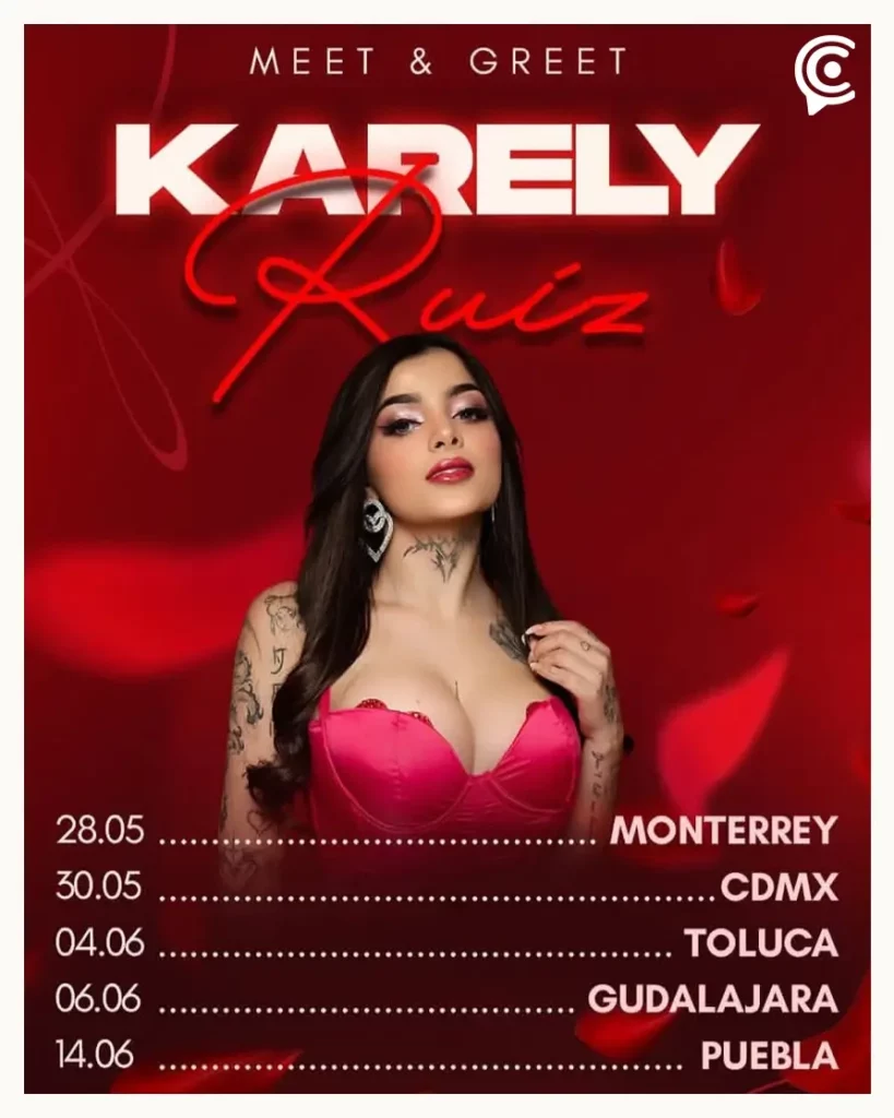 Karely Ruiz anuncia convivencia en Puebla; esto costará conocerla