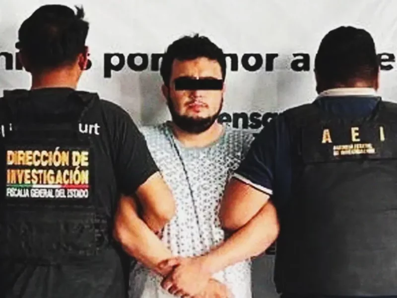 Detienen a integrante de “Los Magia” por doble homicidio en asalto a cuentahabiente en Tehuacán
