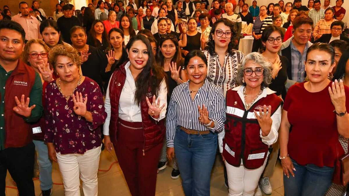 Encabezan Tonantzin Fernández y la Secretaría Estatal de Mujeres de Morena acciones por la igualdad sustantiva
