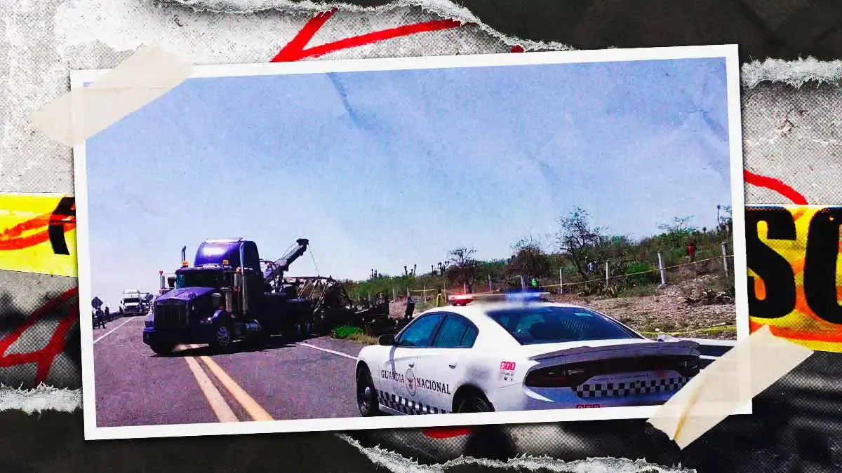Choque e incendio de tráiler deja un hombre calcinado y otro quemado en la autopista Cuacnopalan-Oaxaca