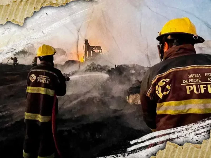 Puebla capital registra casi tres incendios diarios en durante la última semana de abril 2026