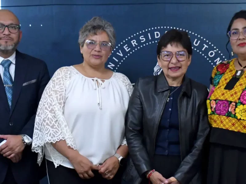 Rectora Lilia Cedillo toma protesta a directora electa de la preparatoria “Lic. Benito Juárez García”