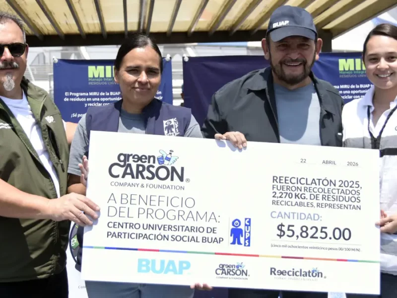 Realiza BUAP Reciclatón 2026