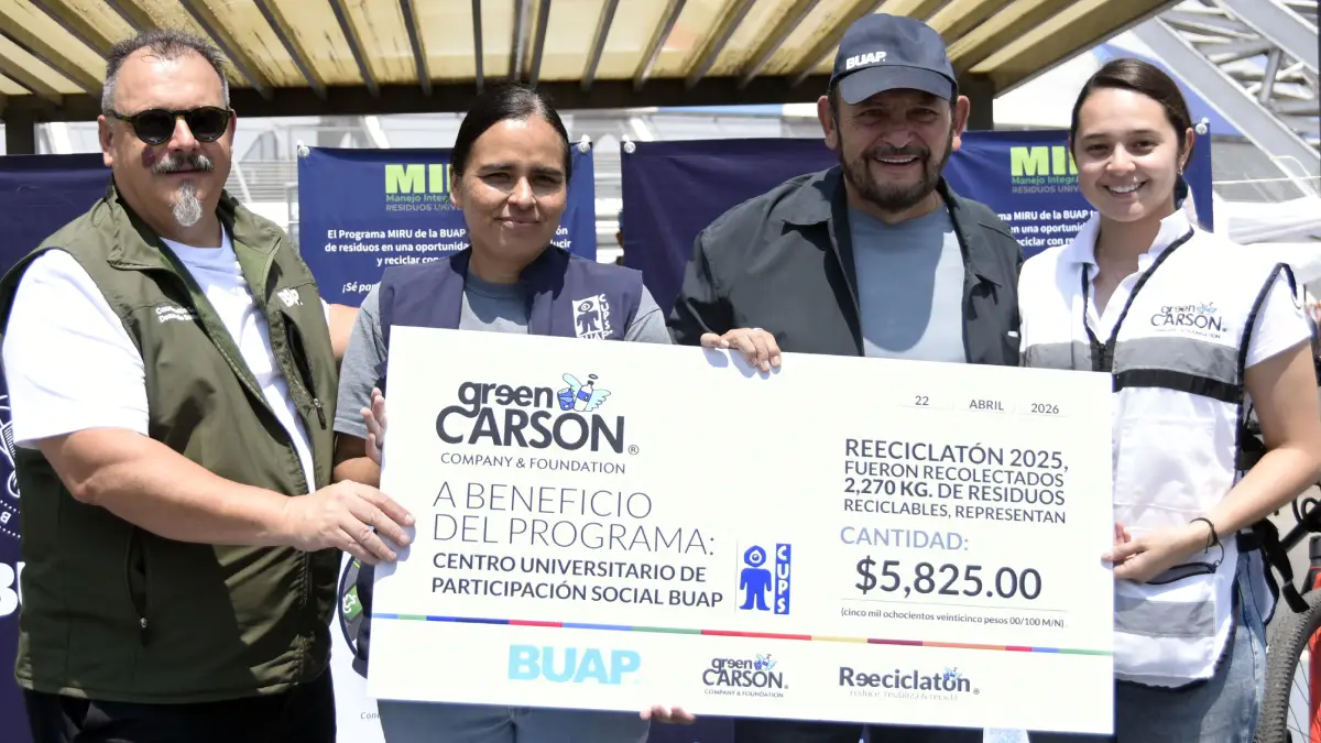 Realiza BUAP Reciclatón 2026