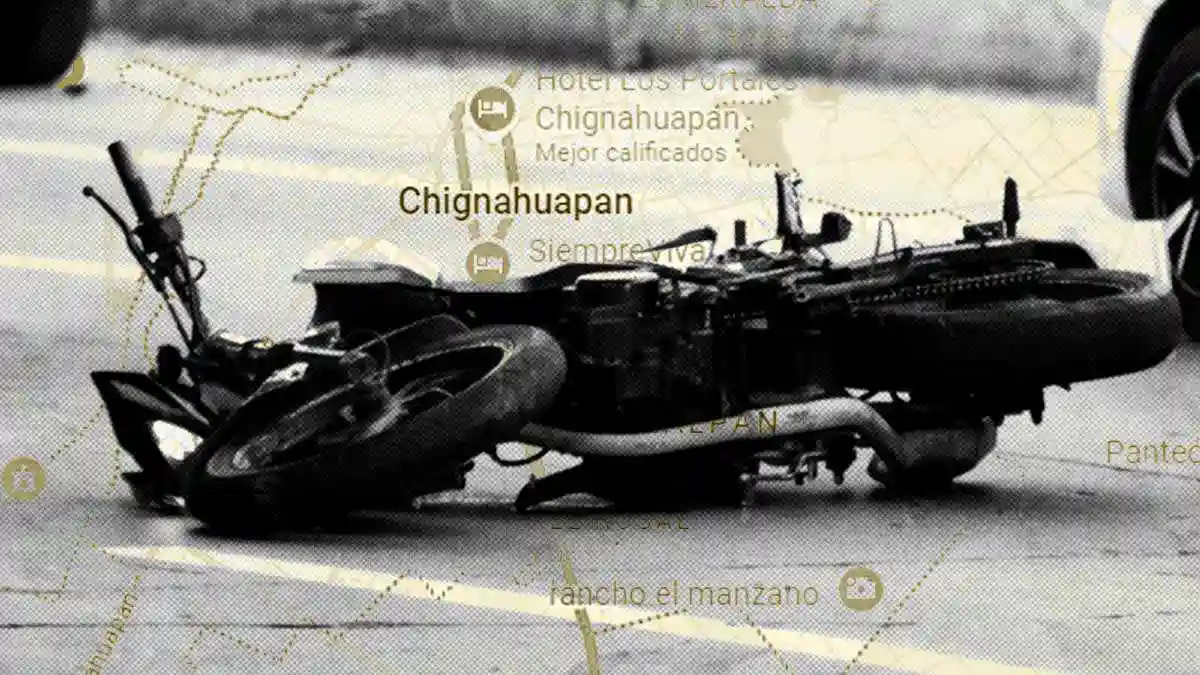 Muere hombre tras resistirse a robo de motocicleta en Chignahuapan, Puebla 