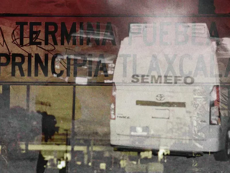 Abandonan cuerpo parcialmente emplayado en la zona limítrofe entre Puebla y Tlaxcala