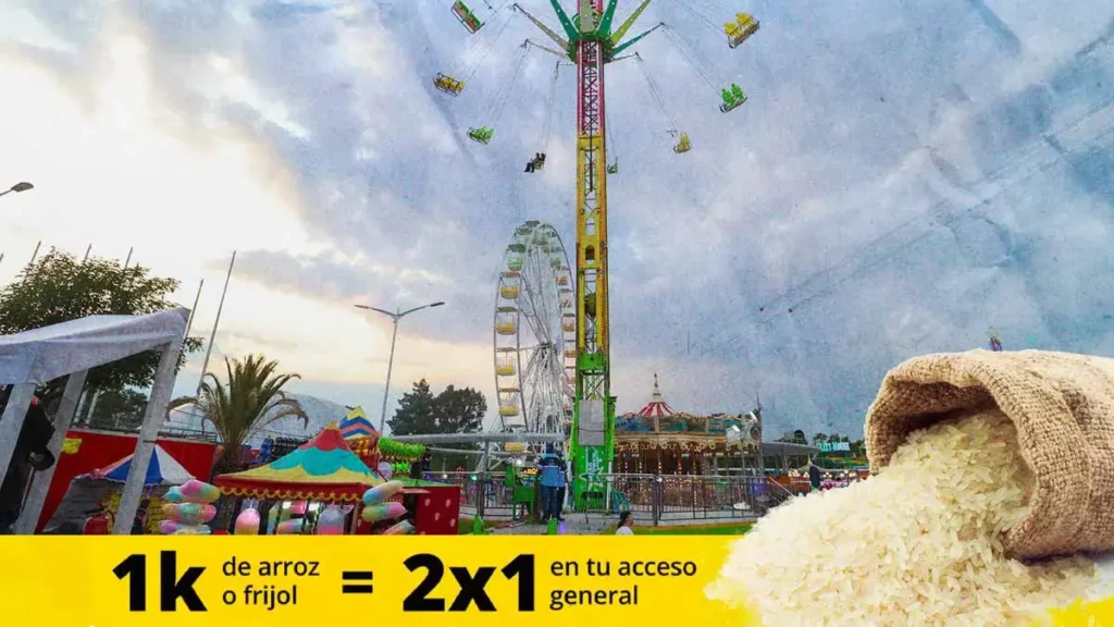 Feria de Puebla 2026 lanza promoción en boletos a cambio de alimentos; así funciona