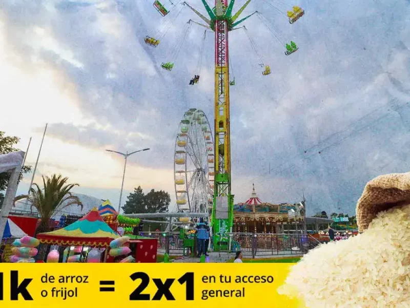 Feria de Puebla 2026 lanza promoción en boletos a cambio de alimentos; así funciona
