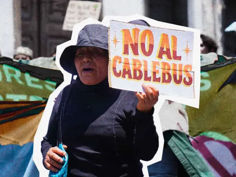 Colectivos de Puebla insisten que el Cablebús es ilegal y carente de participación ciudadana