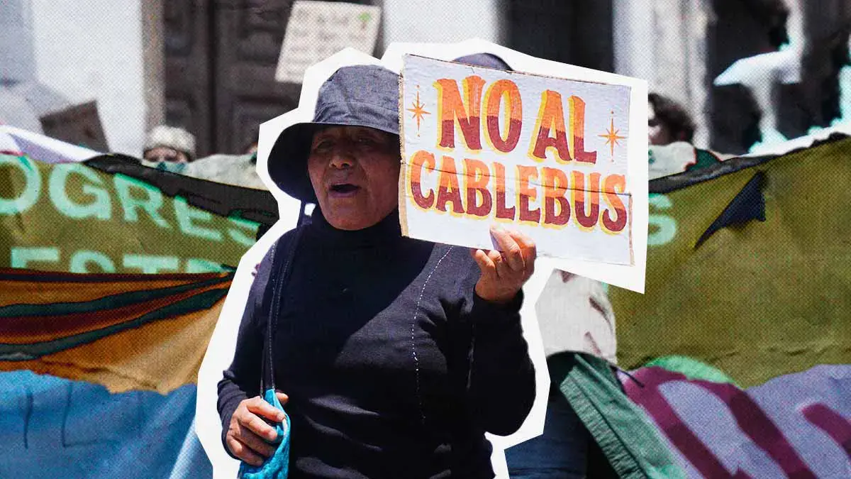 Colectivos de Puebla insisten que el Cablebús es ilegal y carente de participación ciudadana