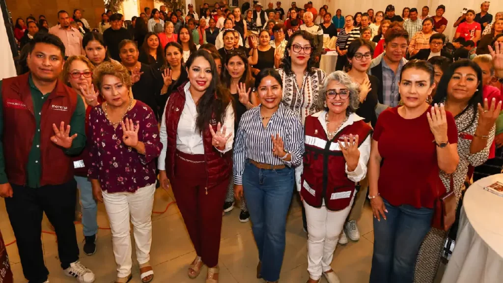 Encabezan Tonantzin Fernández y la Secretaría Estatal de Mujeres de Morena acciones por la igualdad sustantiva