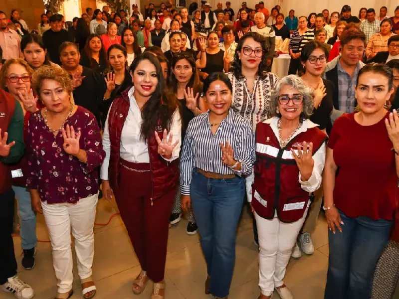 Encabezan Tonantzin Fernández y la Secretaría Estatal de Mujeres de Morena acciones por la igualdad sustantiva