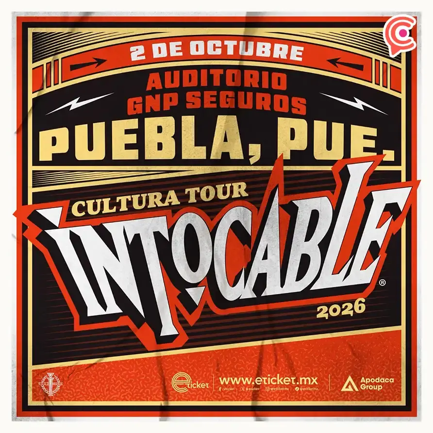 Intocable regresa a Puebla este 2026; fecha, boletos y todo sobre su concierto
