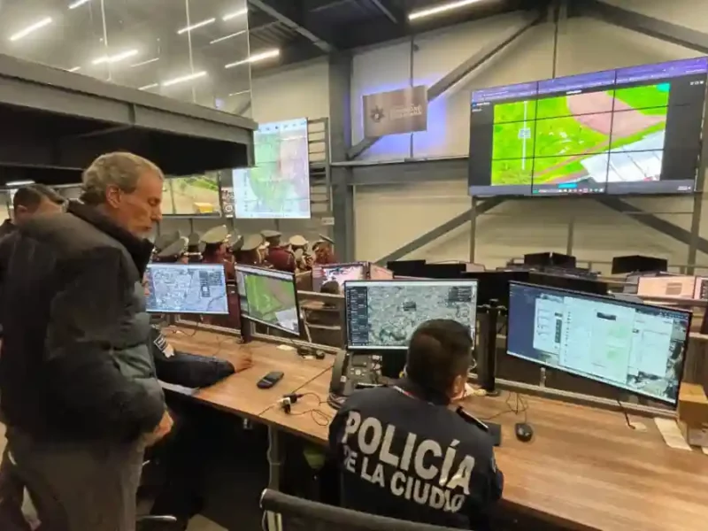 Supervisa Pepe Chedraui monitoreo con drones en la DGERI por lluvias en la capital