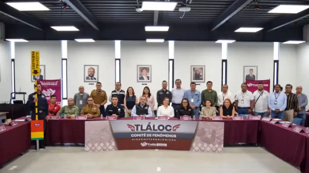 Gobierno de Pepe Chedraui intensifica estrategia preventiva en temporada de lluvias con el Comité “Tláloc”