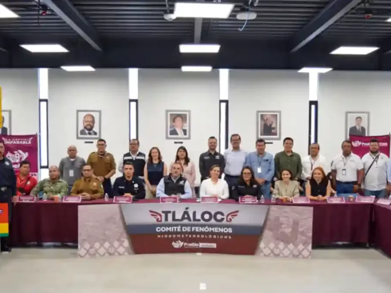 Gobierno de Pepe Chedraui intensifica estrategia preventiva en temporada de lluvias con el Comité “Tláloc”