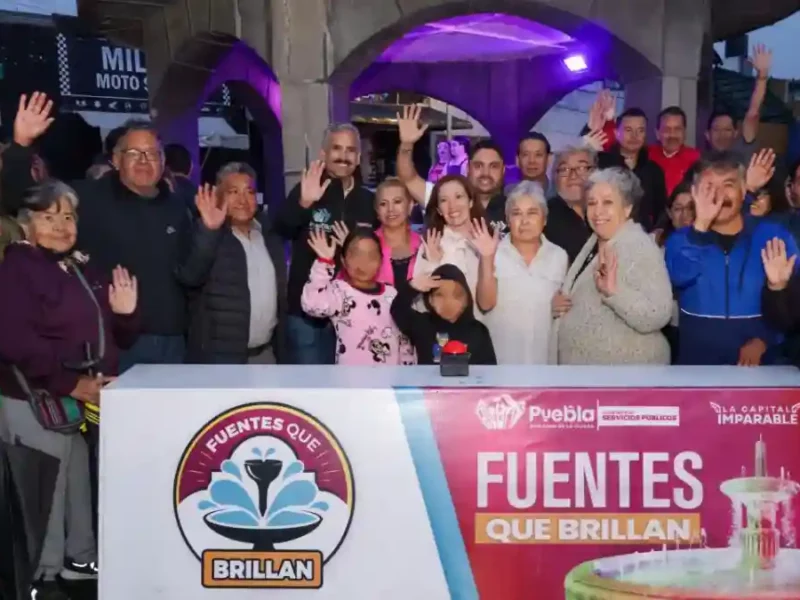 Inaugura gobierno de Pepe Chedraui mantenimiento integral a la Fuente de los Muñecos