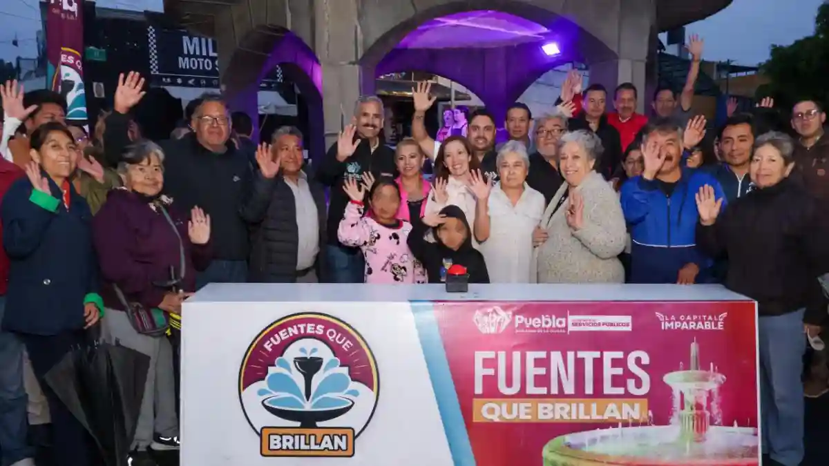 Inaugura gobierno de Pepe Chedraui mantenimiento integral a la Fuente de los Muñecos