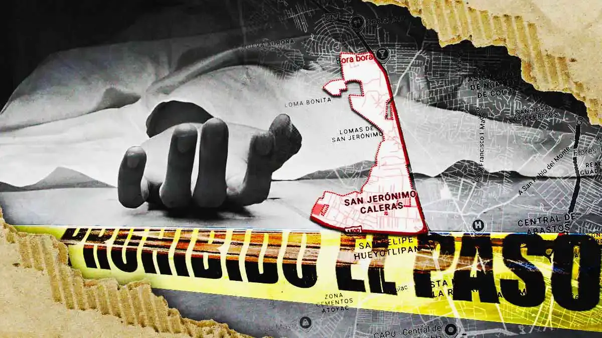 Encuentran a hombre golpeado y sin vida en San Jerónimo Caleras, Puebla