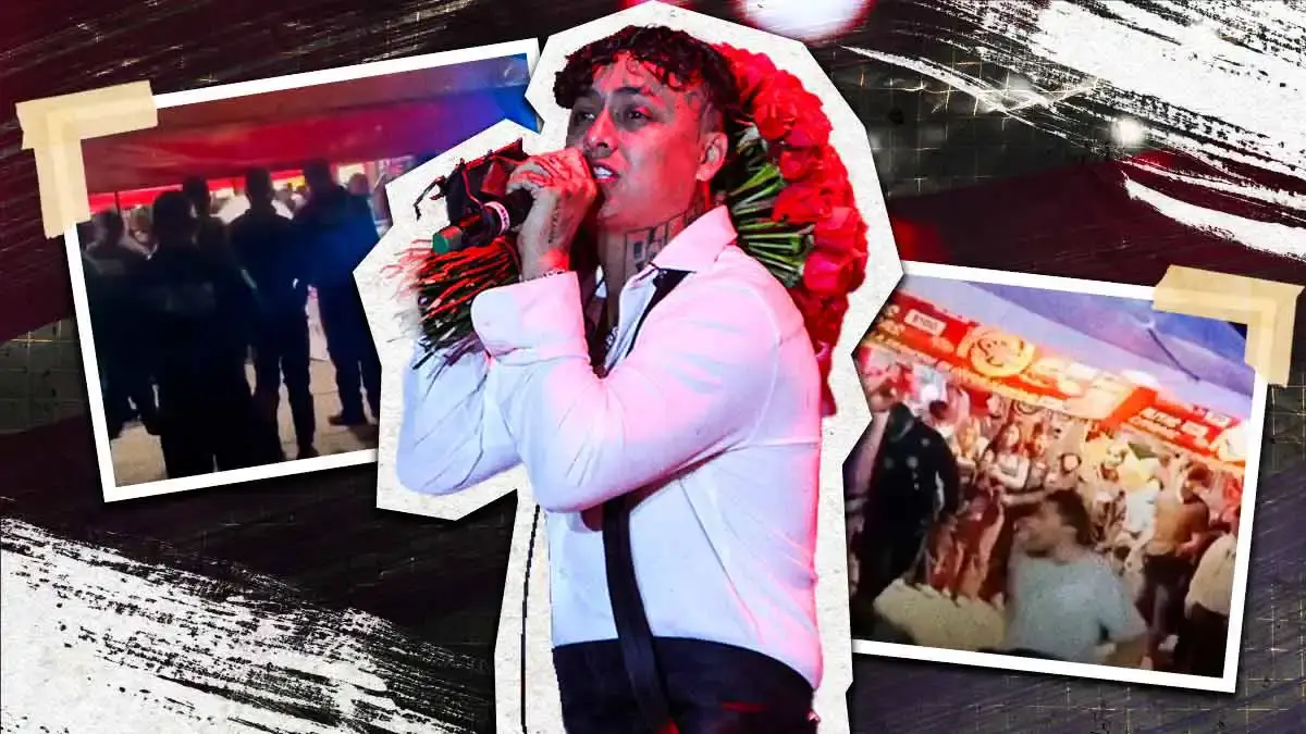 Fans de Alemán causan disturbios al intentar ingresar a concierto en la Feria de Puebla 2026