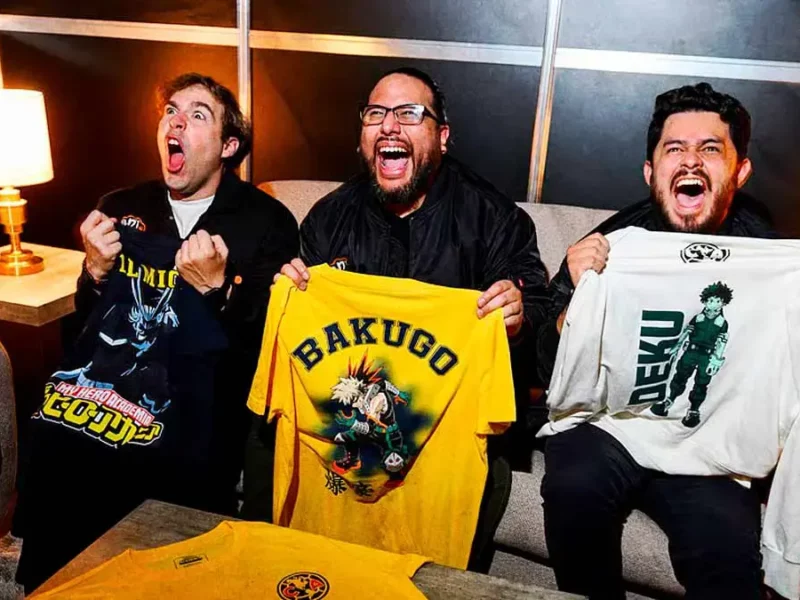 Club América y My Hero Academia lanzan su línea de ropa exclusiva en tiendas Suburbia