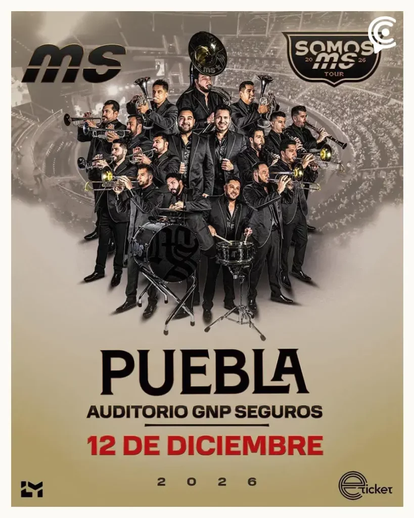 Banda MS anuncia su regreso a Puebla este 2026; sede y costo de boletos