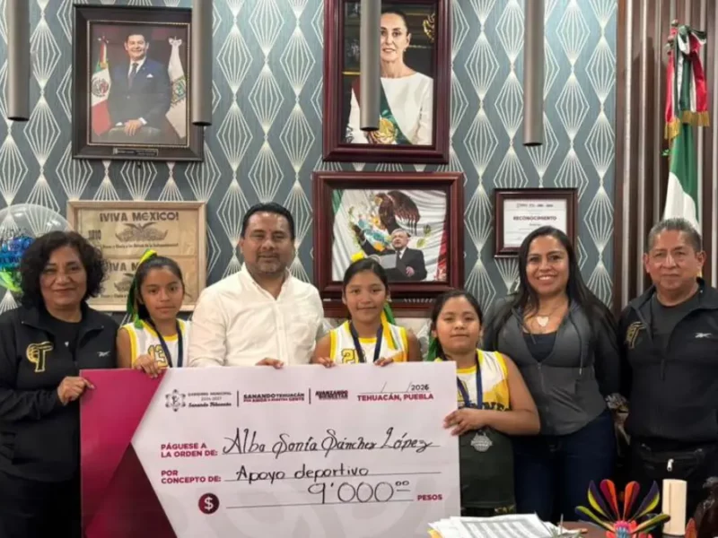 Continúan apoyos al deporte en Tehuacán; Titanes A.C. femenil compite en Orizaba en el Festival Nacional de Mini Básquet 2026