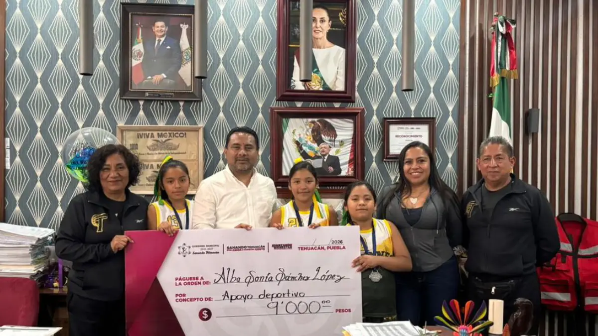 Continúan apoyos al deporte en Tehuacán; Titanes A.C. femenil compite en Orizaba en el Festival Nacional de Mini Básquet 2026