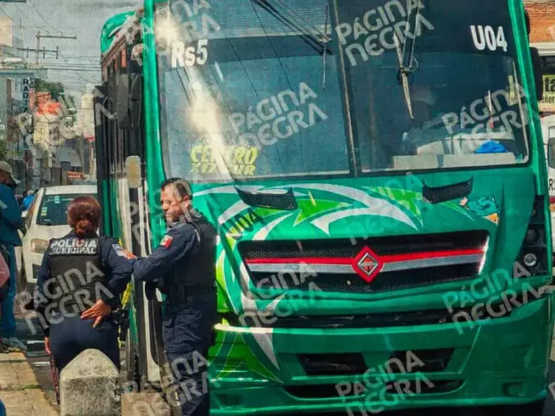 Pasajero muere de infarto en Ruta S5 Puebla mientras iba a consulta; tenía 32 años
