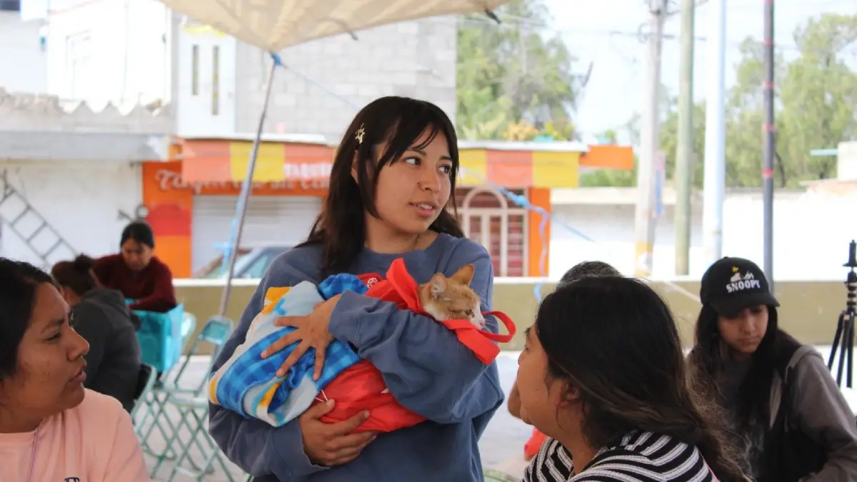 Mateo Hernández López participa en jornada de esterilización de mascotas en Santiago Alseseca