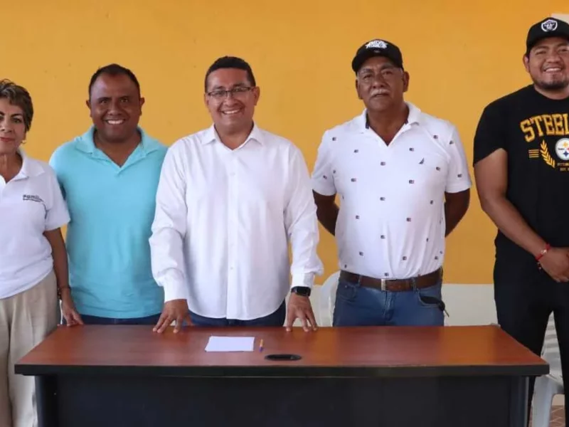 En recorrido por la Mixteca, el diputado Pável Gaspar destacó el compromiso con el desarrollo social y la niñez