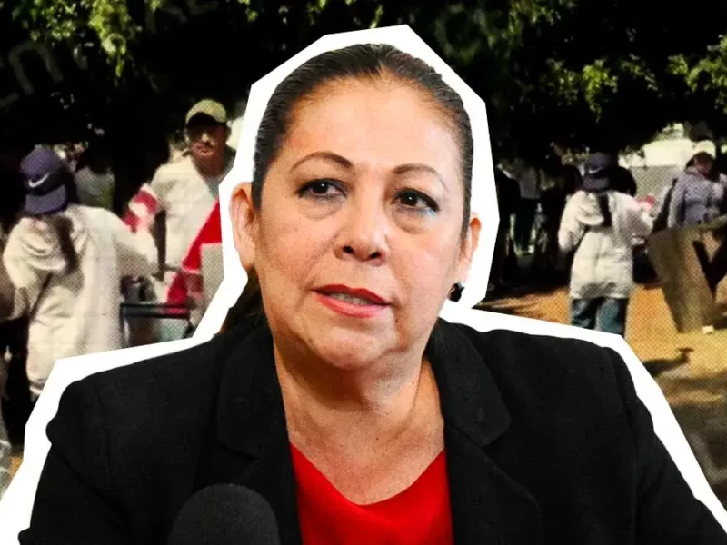 Laura Artemisa convierte el Desfile del 5 de Mayo en escaparate político con abanicos y loterías