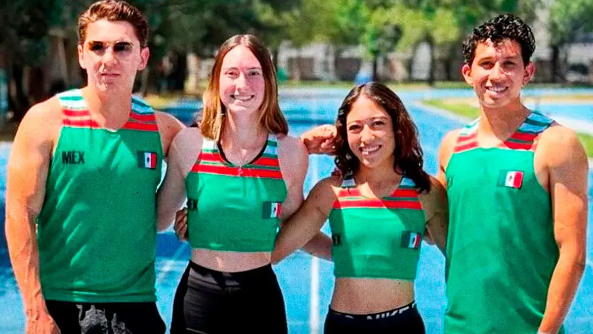 Gerardo Lomelí rompe récord nacional en relevos mixtos en Gaborone 2026