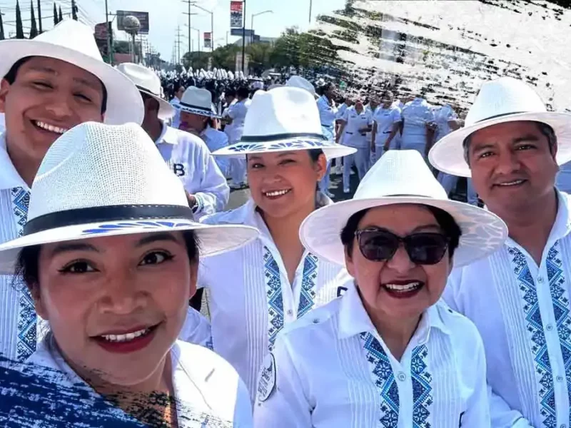 Lilia Cedillo lidera contingente BUAP en el Desfile del 5 de Mayo 2026    