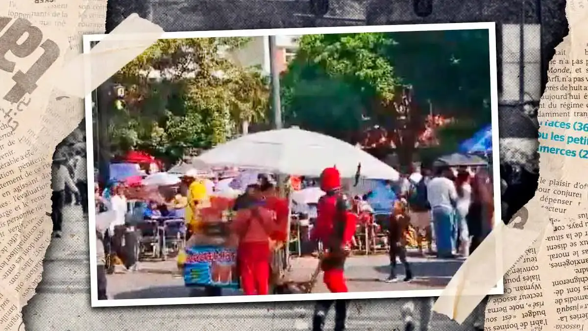 Ambulantes de Puebla denuncian cobro de piso de funcionarios durante Desfile 5 de Mayo 2026
