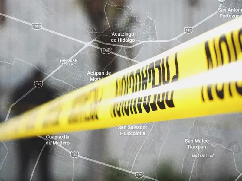 Hallan a un hombre muerto en Acatzingo, Puebla
