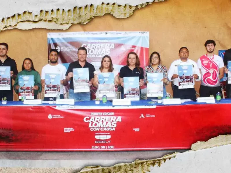 Presentan la primera edición de la Carrera Lomas con Causa 2026 en Puebla