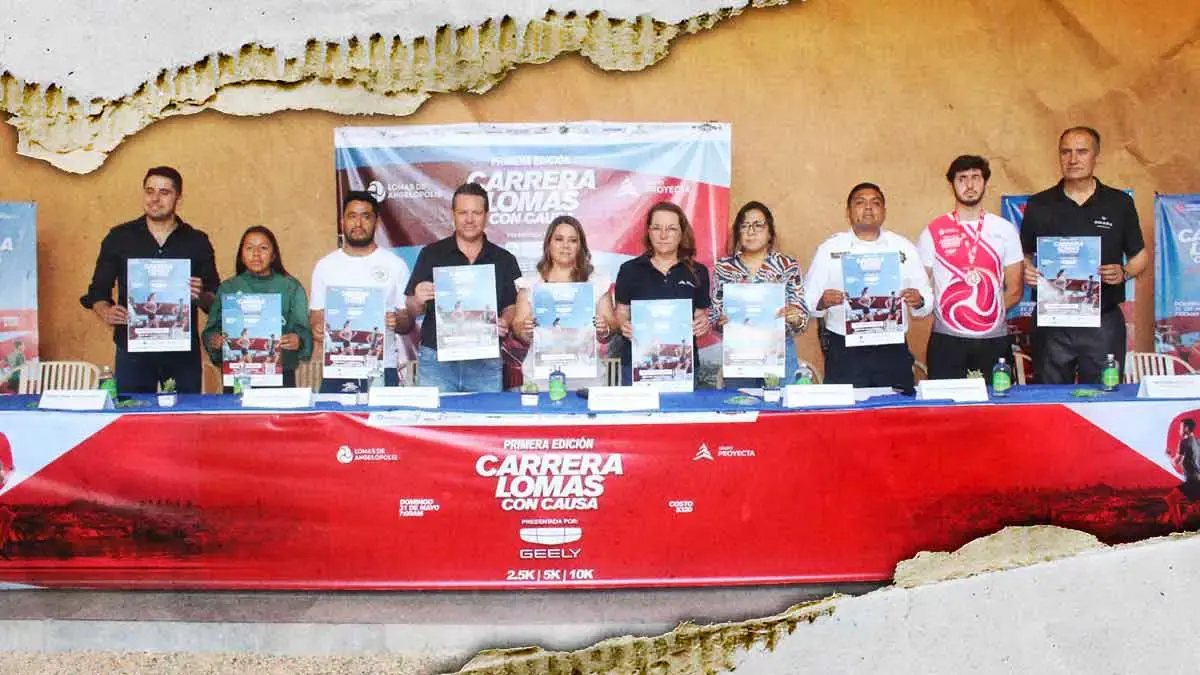 Presentan la primera edición de la Carrera Lomas con Causa 2026 en Puebla