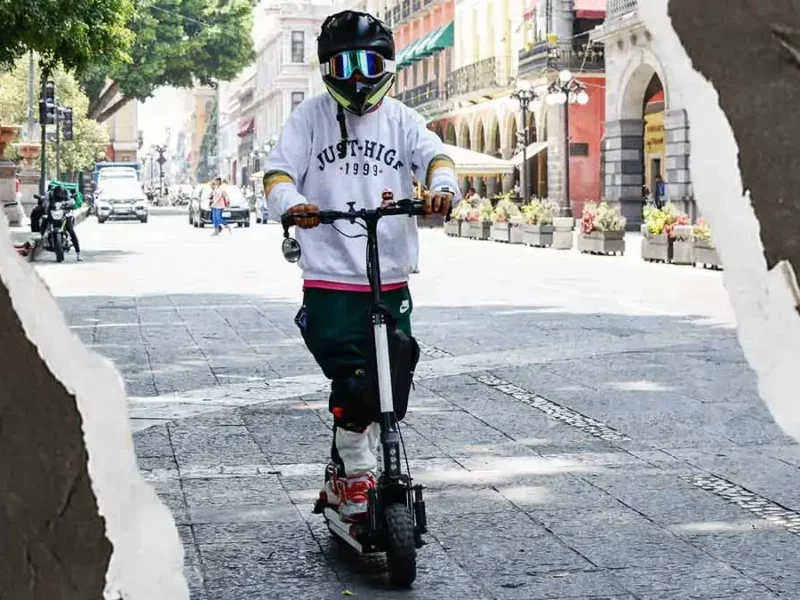 Congreso de Puebla analiza emplacar scooters y bicicletas eléctricas