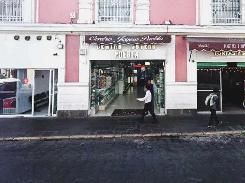 Asaltan negocio del Centro Joyero de Puebla; detienen a tres ladrones