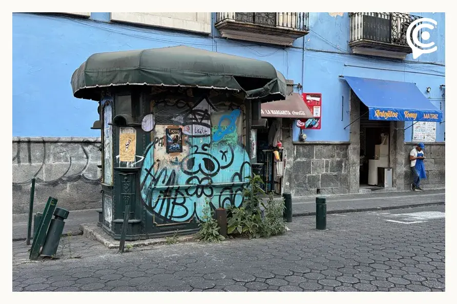 Retiro de casetas y vehículos no resuelve problemas de movilidad en Centro Histórico de Puebla