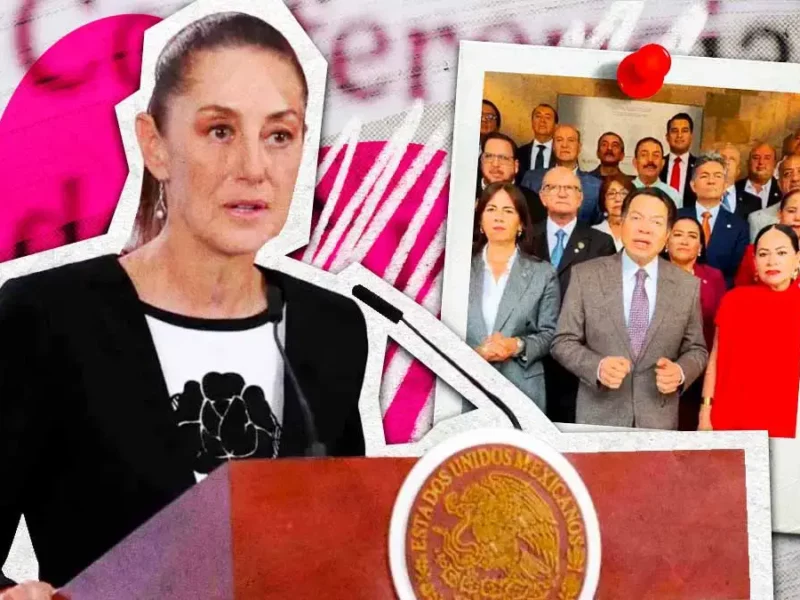 Claudia Sheinbaum corrige a Mario Delgado; suspensión de ciclo escolar 25-26 no es oficial   
