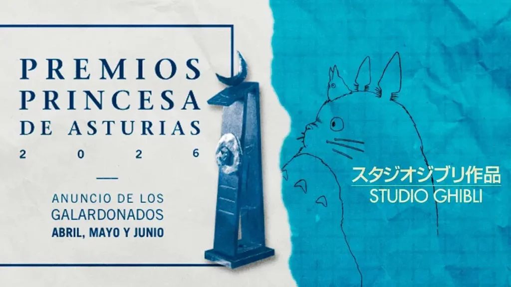 Premian a Studio Ghibli con el Princesa de Asturias 2026 de Comunicación y Humanidades