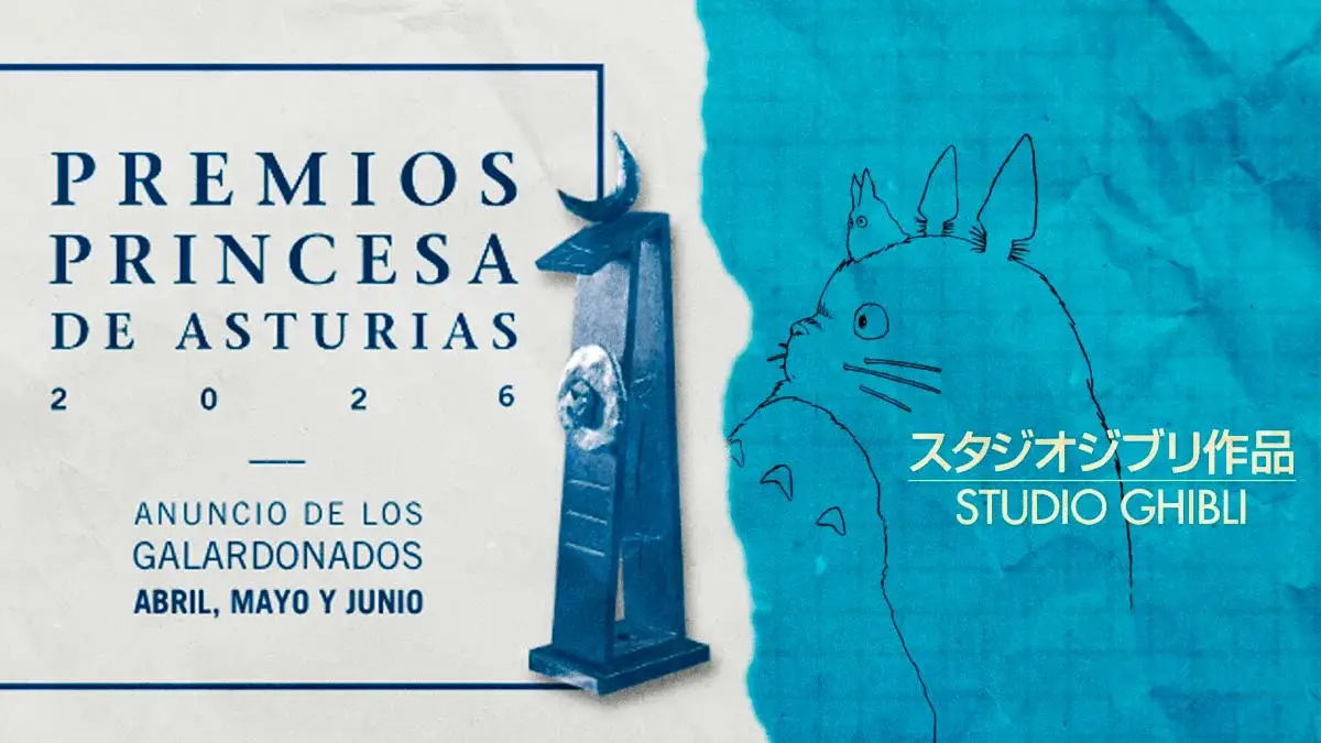 Premian a Studio Ghibli con el Princesa de Asturias 2026 de Comunicación y Humanidades