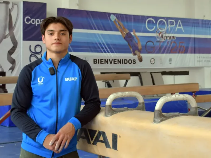 Integra atleta BUAP equipo nacional que competirá en campeonato de gimnasia artística