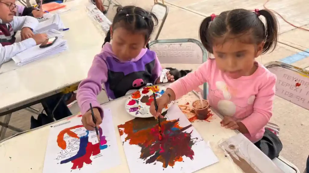 Tehuacán fortalece el arte y la cultura desde la infancia con Colores del Alma; suman más de 60 jornadas en el municipio