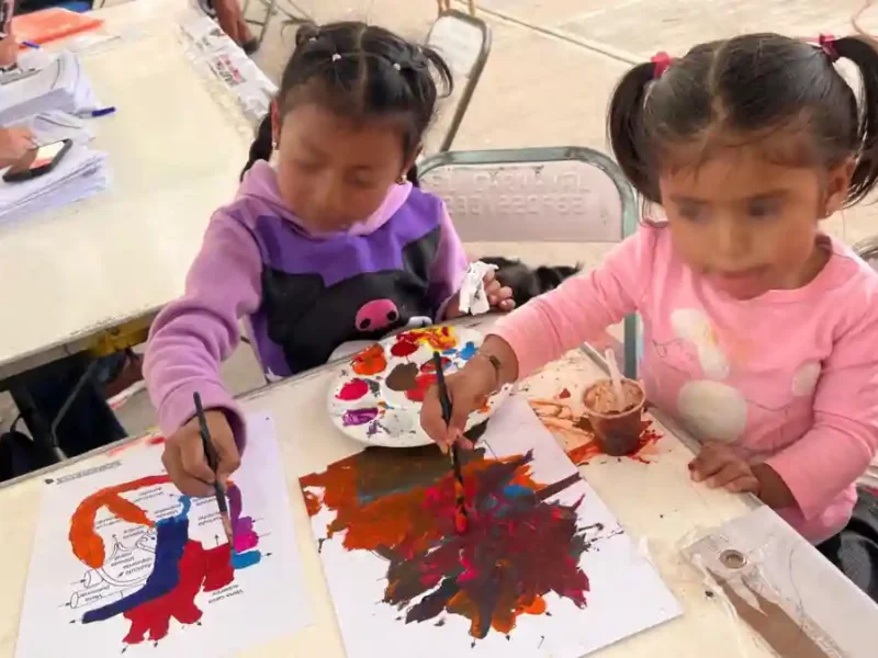 Tehuacán fortalece el arte y la cultura desde la infancia con Colores del Alma; suman más de 60 jornadas en el municipio