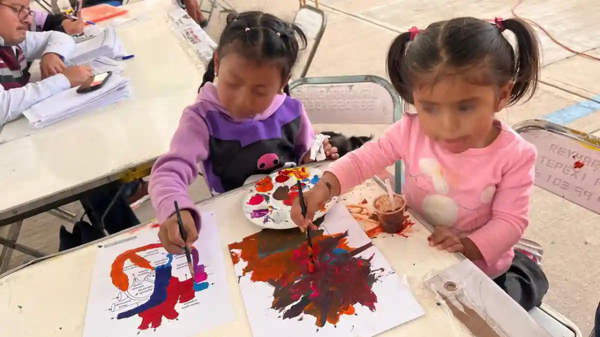 Tehuacán fortalece el arte y la cultura desde la infancia con Colores del Alma; suman más de 60 jornadas en el municipio